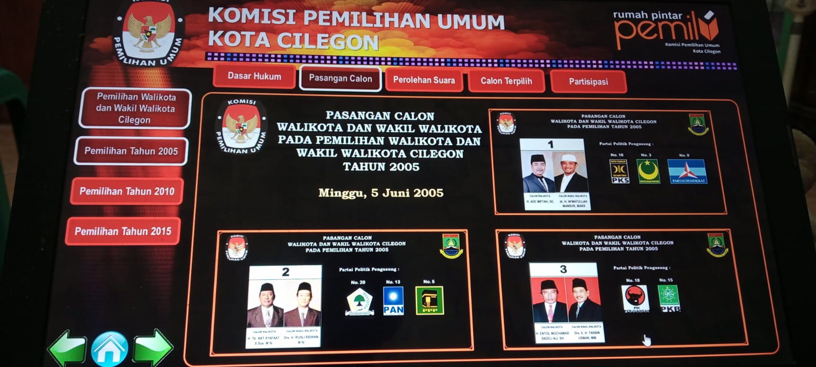 Pilkada Langsung di Banten Pertama Kali Digelar di Cilegon