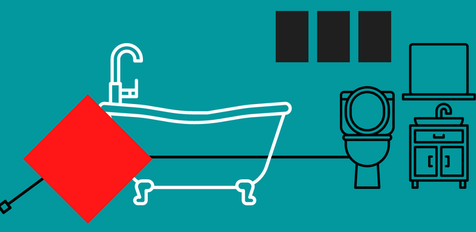 Dalam Kamar Mandi yang Sama