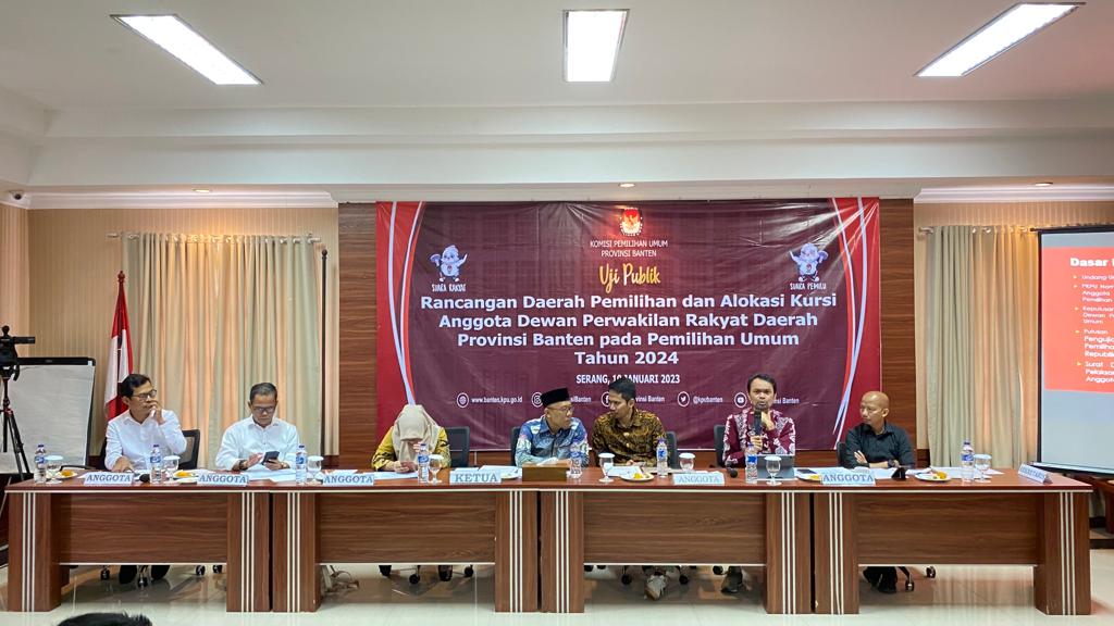 Pemilu 2024, Penataan Daerah Pemilihan Banten Direspons Positif