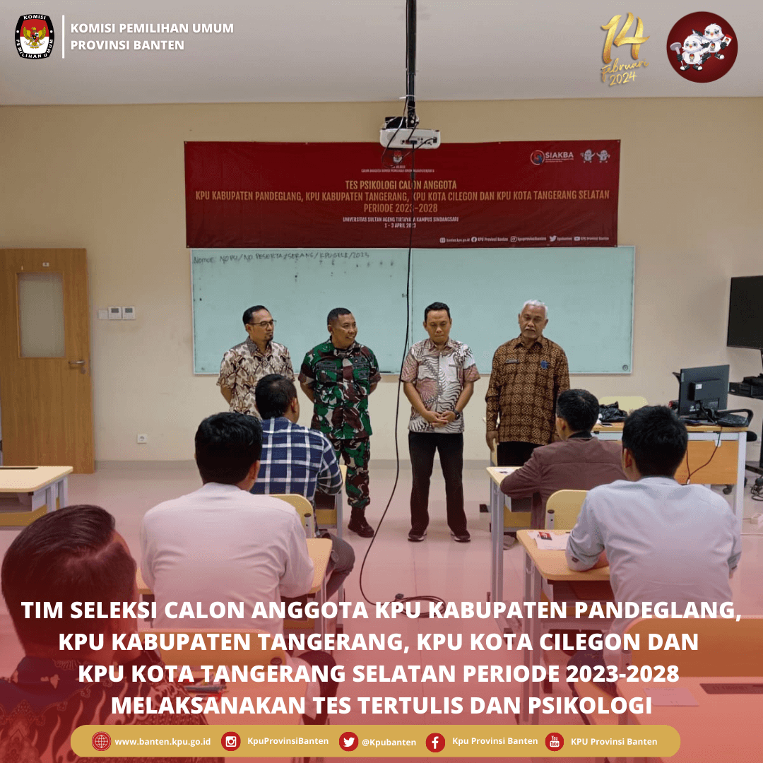 Nomor Peserta Lolos Seleksi Tertukar, Tim Seleksi KPU Kabupaten Tangerang Salahkan Staf