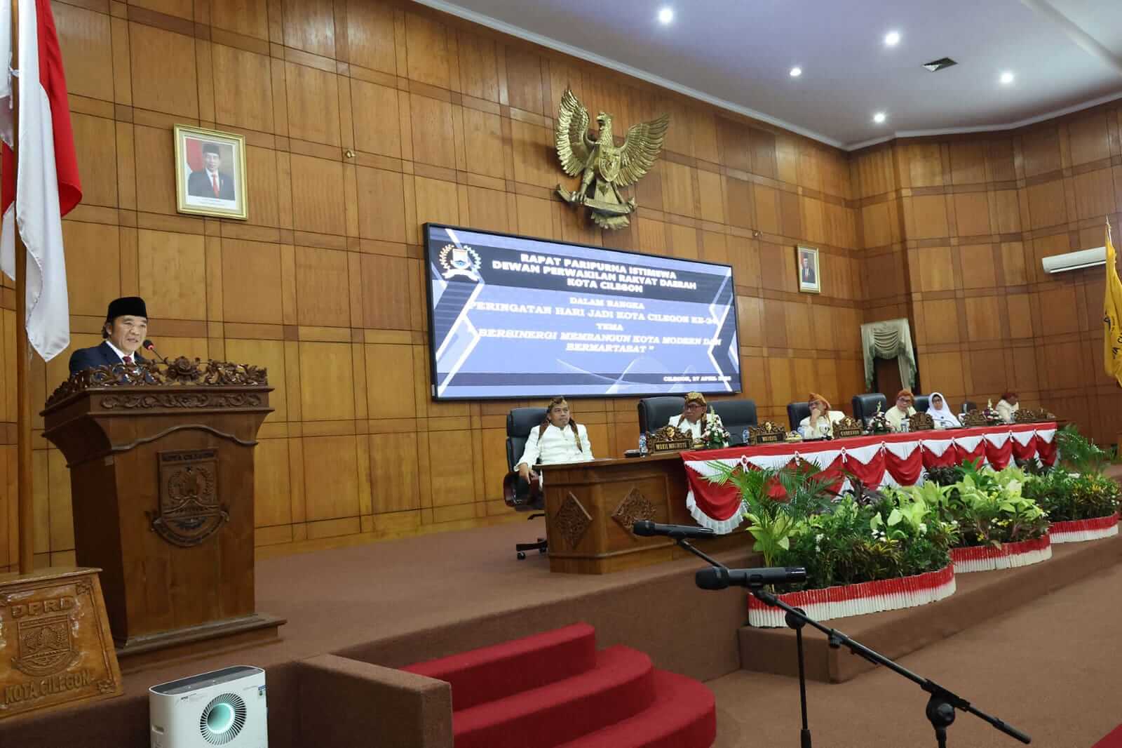 Masuk Usia 24 Tahun, Almuktabar Ajak Kota Cilegon Bergotong Royong