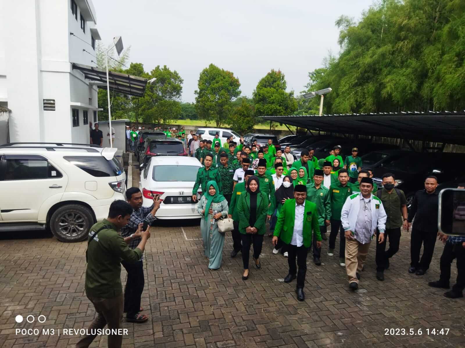 Boyong Puluhan Pengurus ke KPU Banten, PPP Jadi Partai Pertama Daftarkan Caleg