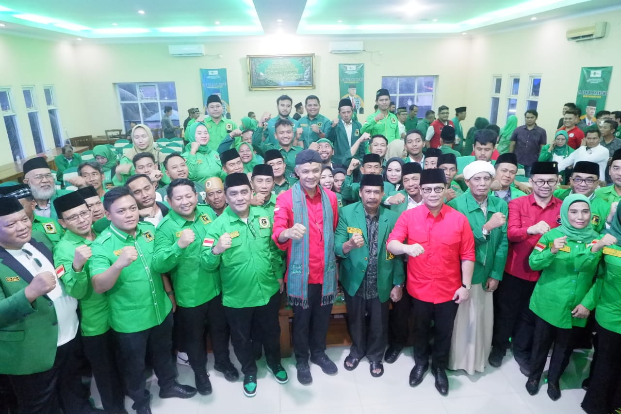Ganjar Pranowo Sambangi PPP, Sampaikan Hal Ini