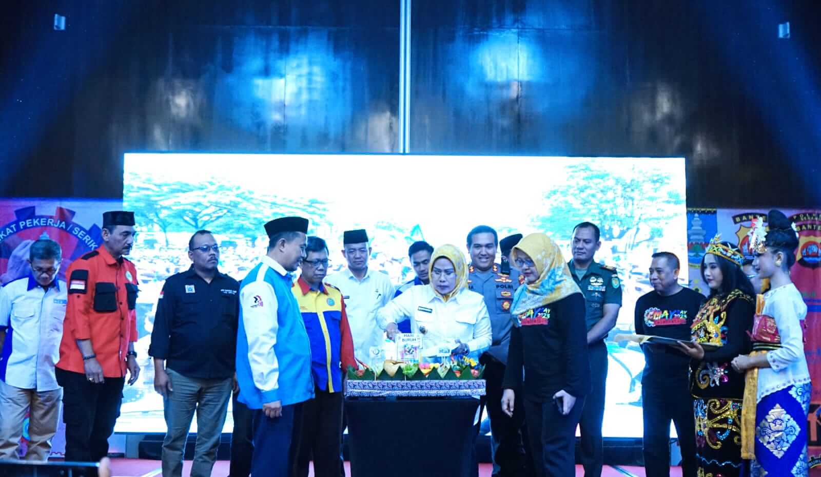 Kolaborasi Serikat Pekerja dengan Pemkab Serang Kian Kuat