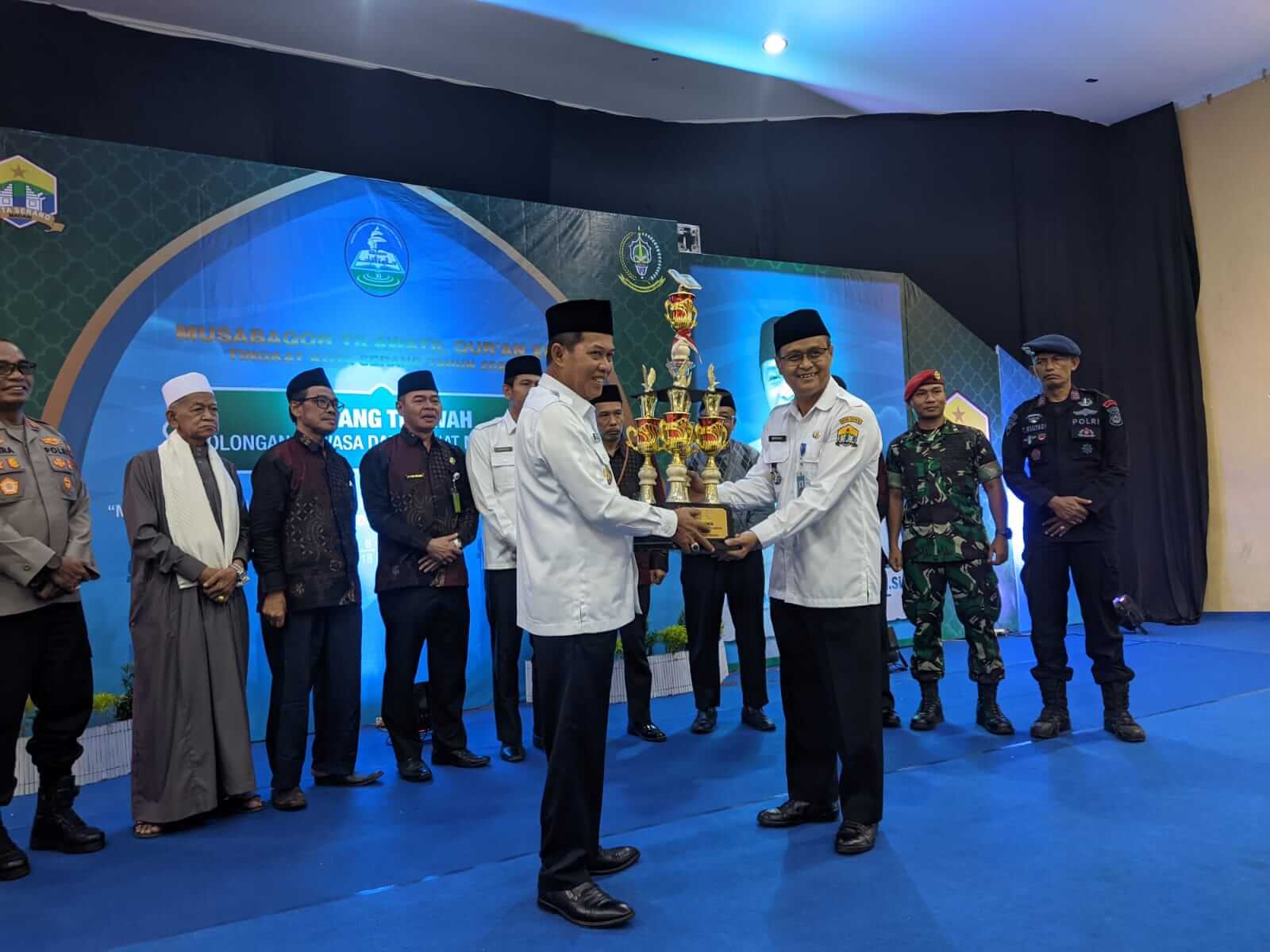 Kasemen Juara Umum MTQ XI Kota Serang Tahun 2023