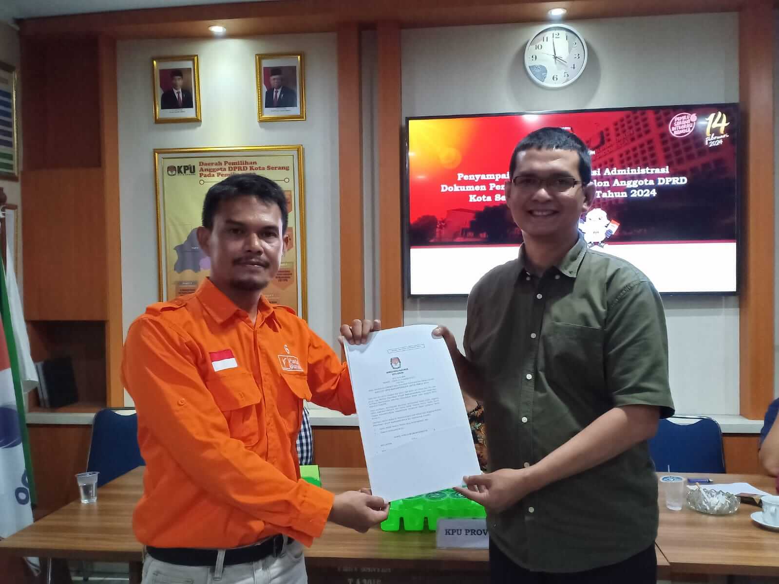 573 Bacaleg DPRD Kota Serang Belum Memenuhi Syarat