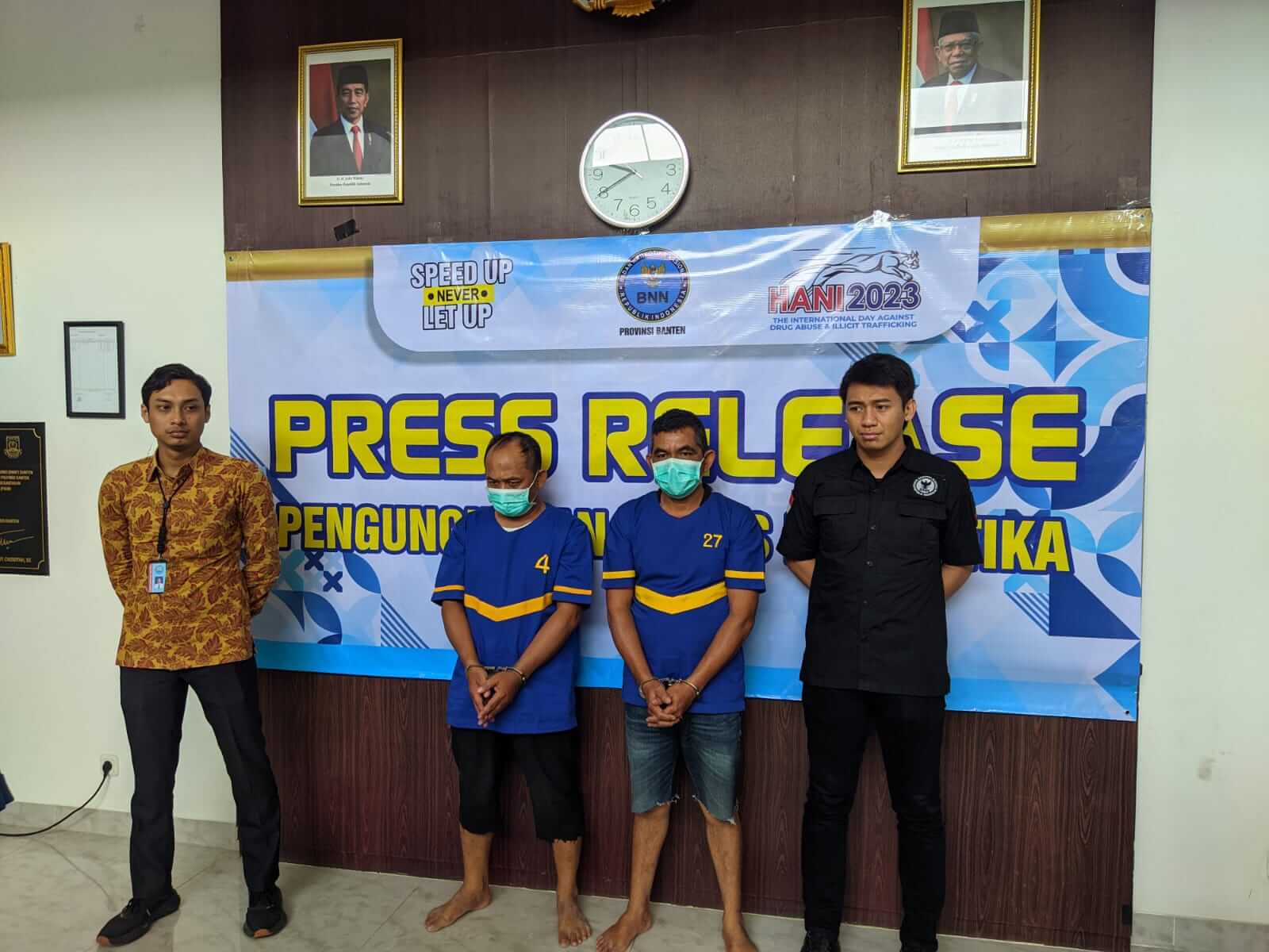 BNN Banten Gagalkan Penyelundupan Narkotika Jenis Sabu-sabu