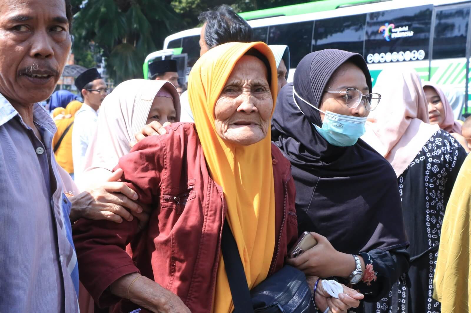 Ratusan Jamaah Haji Asal Kabupaten Serang Tiba di Kampung Halaman