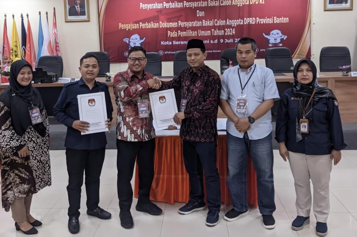 12 Bacaleg DPRD Banten Tak Diperbaiki Dokumen Pencalonannya