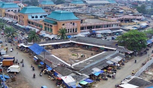 Jelang HUT Kota Serang, Pedagang di Badan Jalan Pasar Rau Akan Ditata