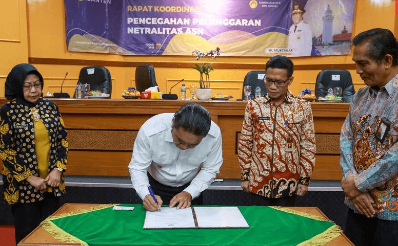 Ingatkan Netralitas ASN di Pemilu 2024, Ini Kata Kepala Badan Keegawaian Kota Serang