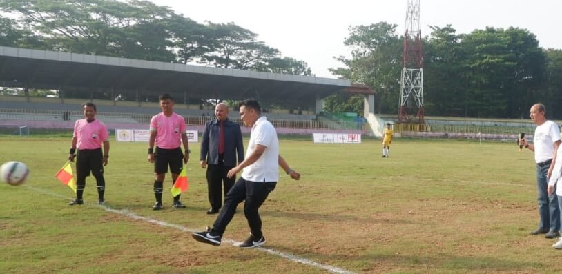 Turnamen Sepak Bola Serang Jaya Cup I Dimulai