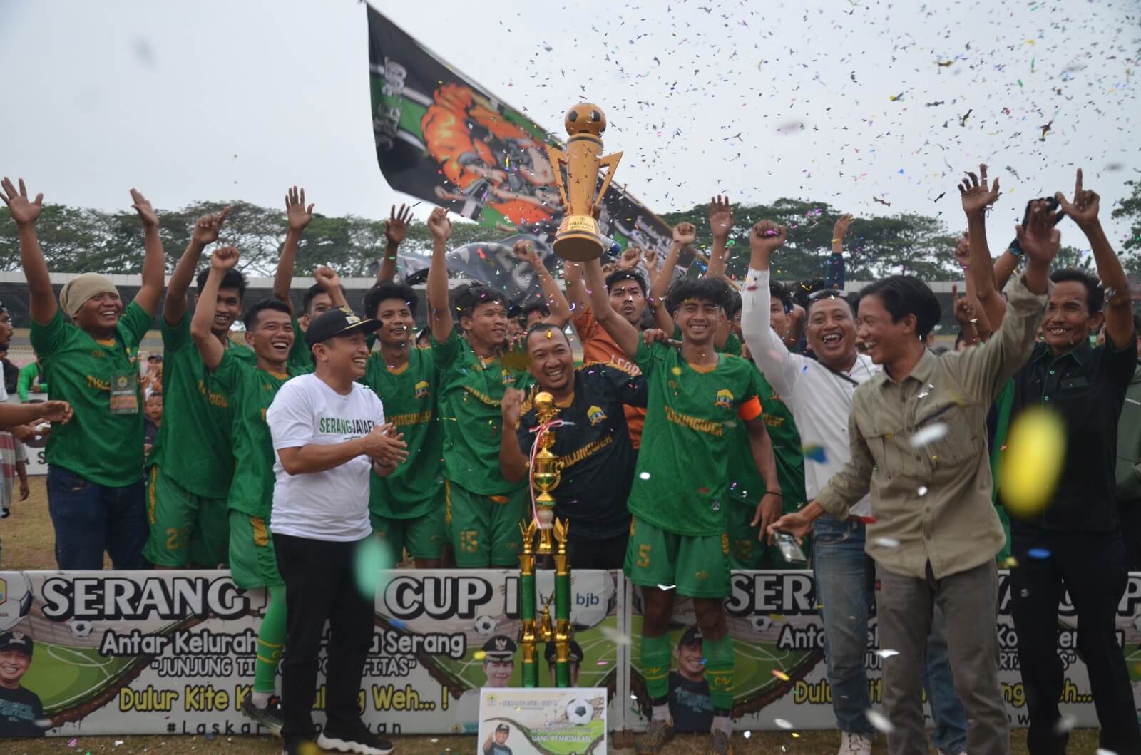 Serang Jaya Cup I, Banjar Agung Juara