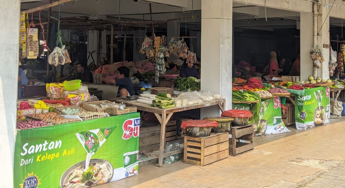 Setelah Direlokasi ke Eks-Gedung Serang Plaza, Lapak Dagangan Masih Sepi Pengunjung