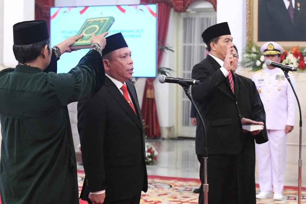 Presiden Melantik Kepala Badan Karantina Indonesia