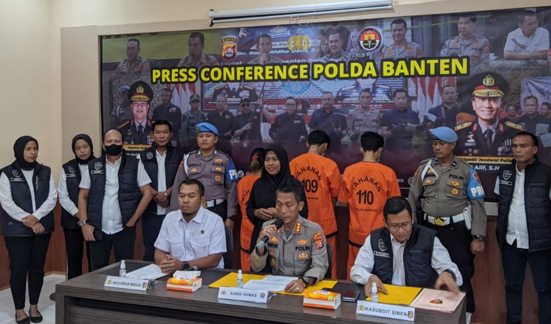 Wahai Pemuda Waspadalah, Gara-Gara Promosikan Situs Judi Online Jadi Tahanan Polda Banten