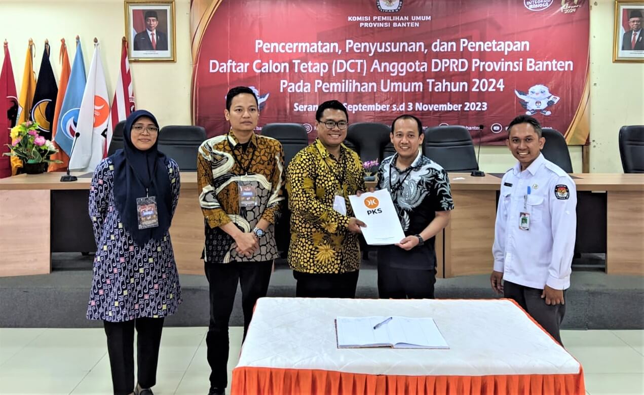 Otak Atik di Masa Pencermatan Daftar Calon Tetap, PKS Banten Sampaikan Penggantian Bakal Caleg