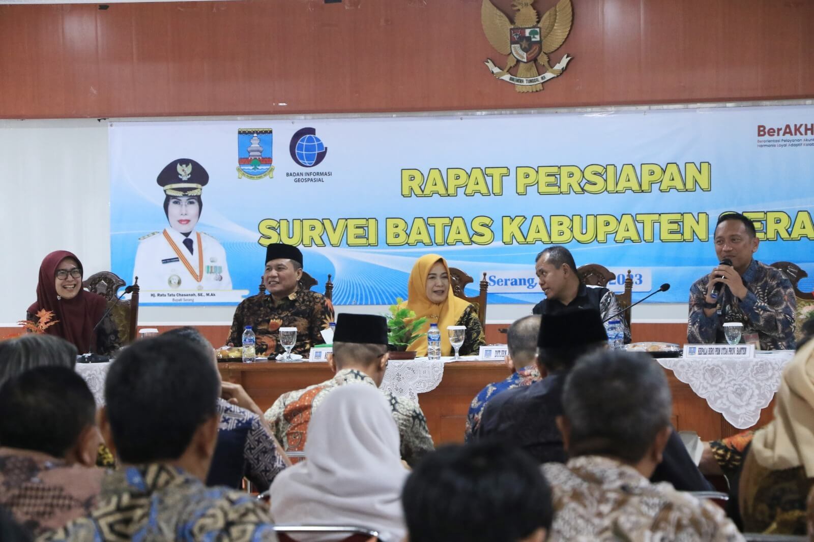 Pemkab Serang Lakukan Penataan Batas Daerah