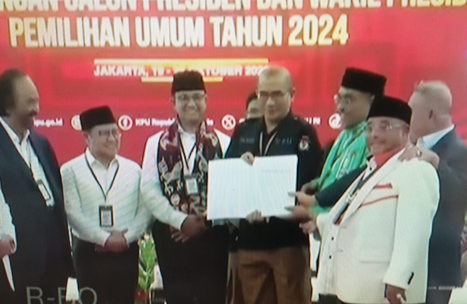 Anies-Cak Imin Daftar ke KPU