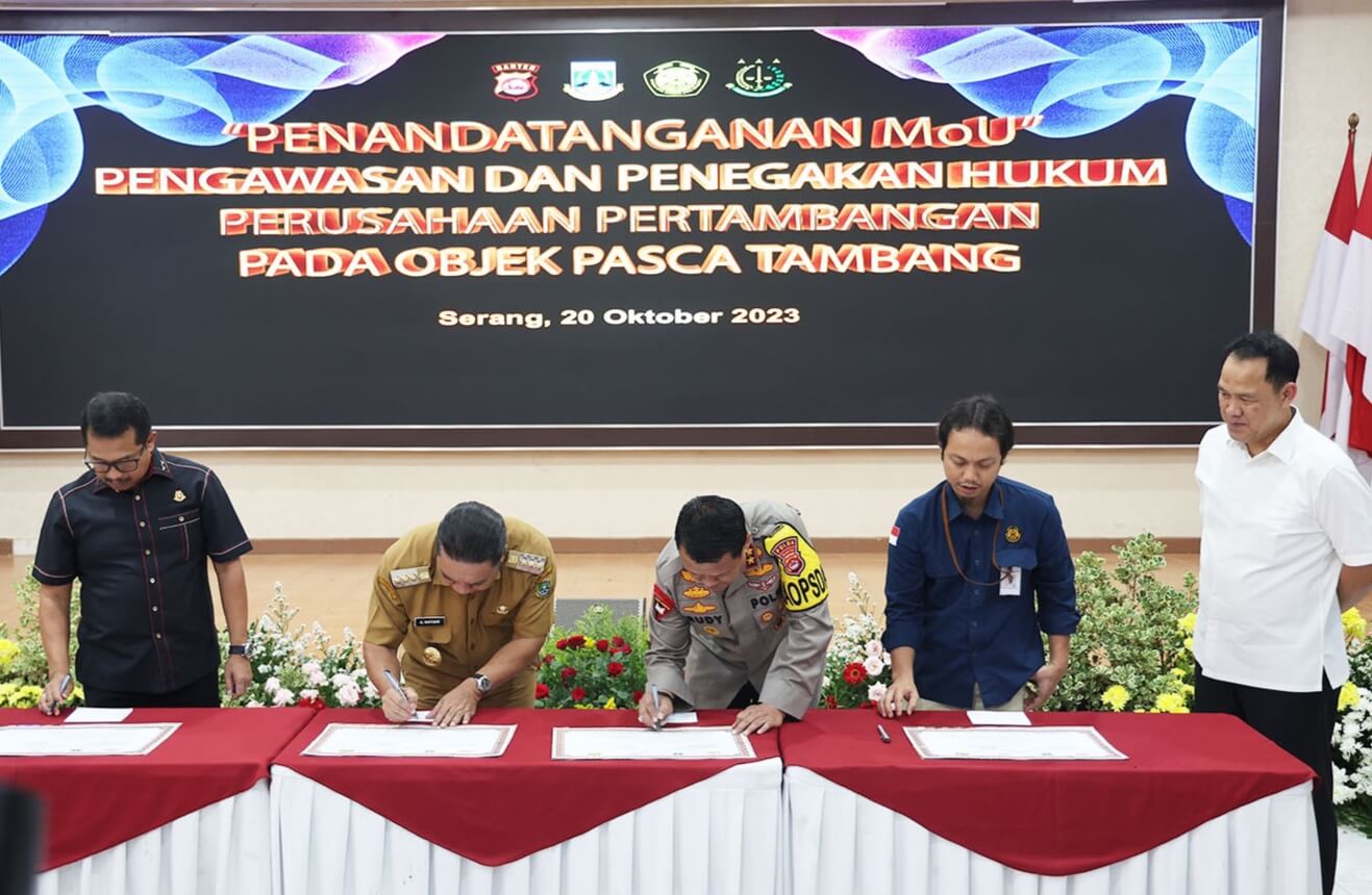 Pj Gubernur Banten dan Penegak Hukum Janji tak Terima Suap dari Pengusaha Tambang