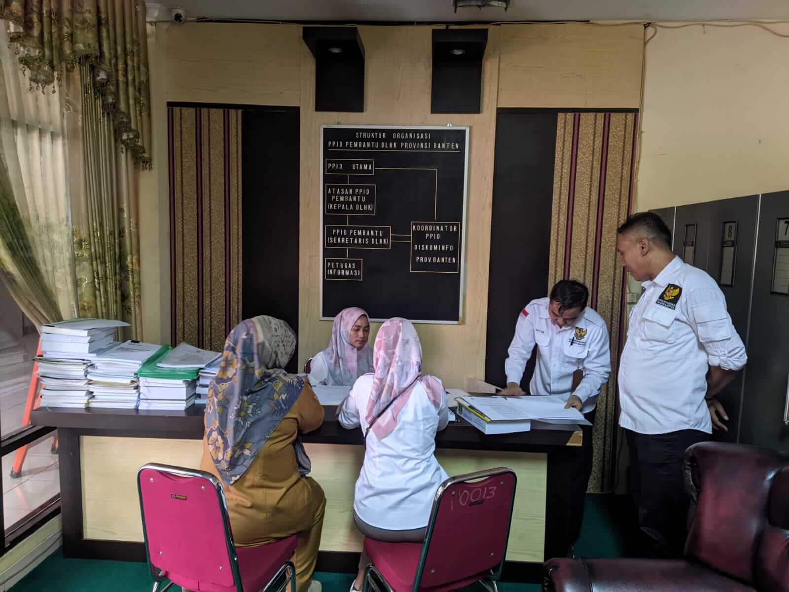 KI Banten Visitasi Keterbukaan Informasi Perangkat Daerah di Pemprov Banten