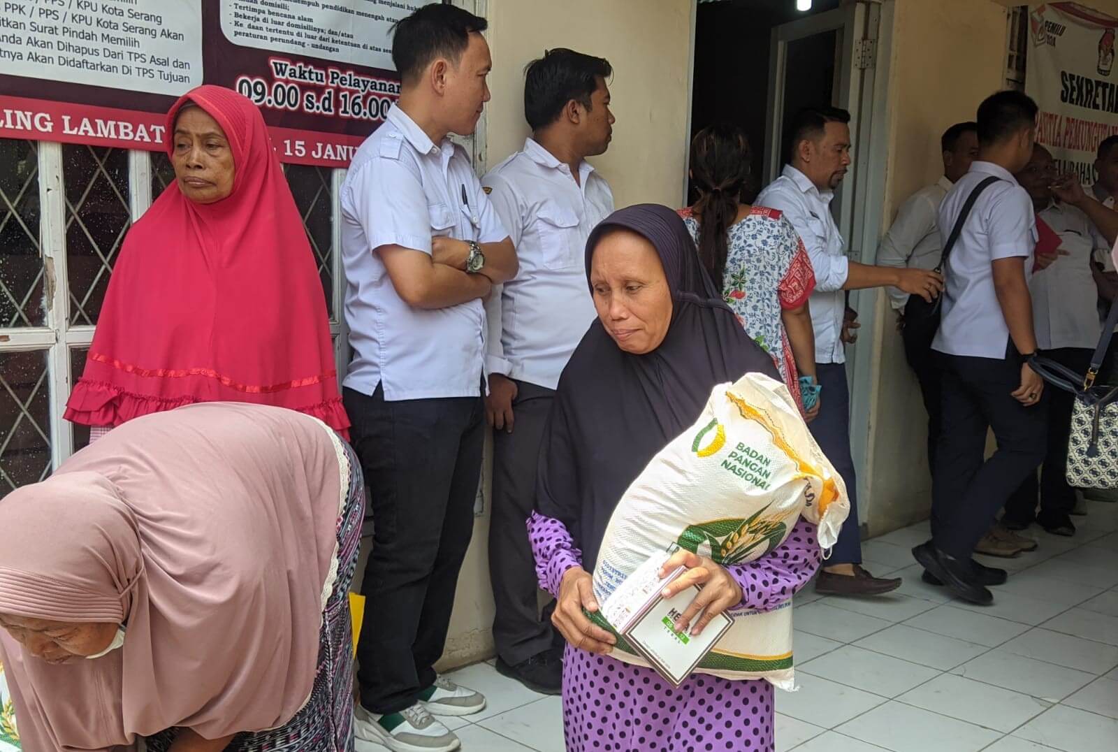 29.717 Keluarga di Kota Serang Dapat Bantuan Beras Cadangan Pangan Pemerintah