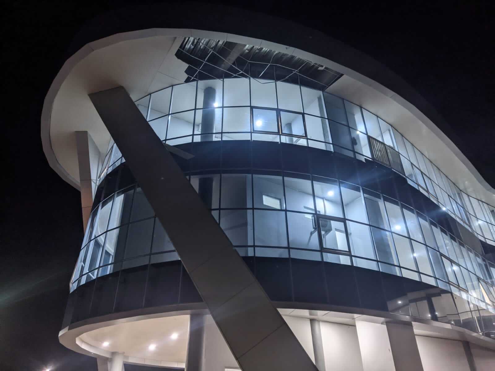 Belum Diresmikan, Atap Gedung Terminal Pakupatan Ambruk Diduga Akibat Angin Kencang