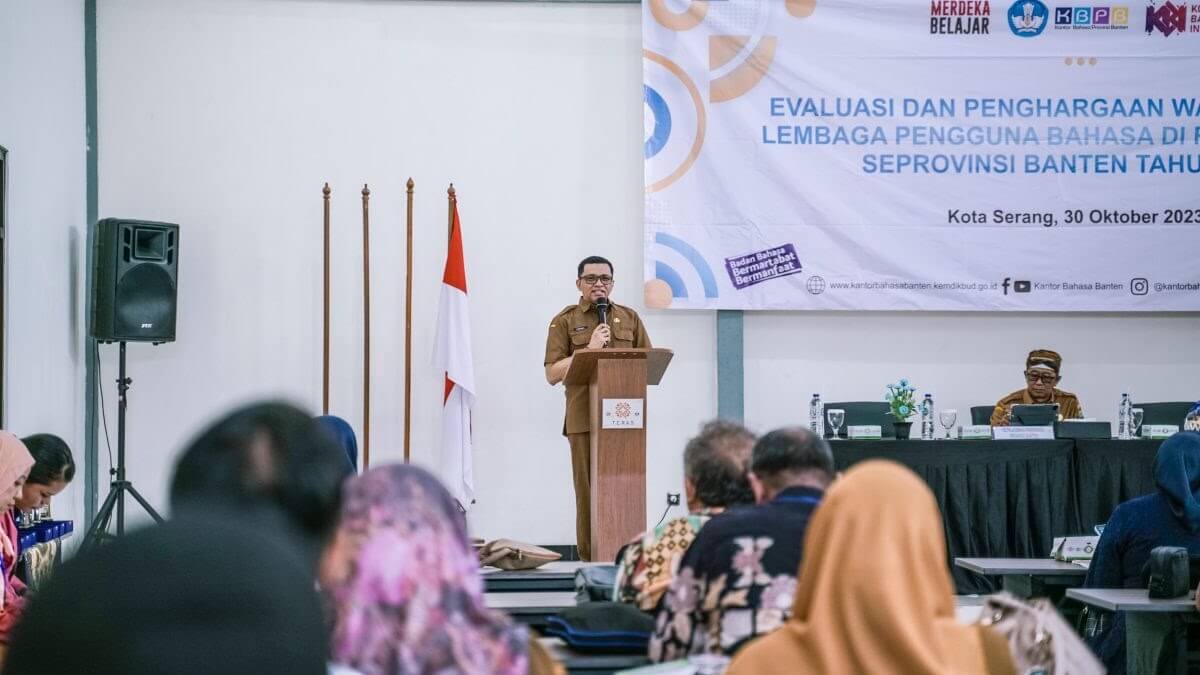 Sekretariat DPRD Banten Ajak Stakeholder di Provinsi Banten Tingkatkan Penguatan Bahasa di Ruang Publik