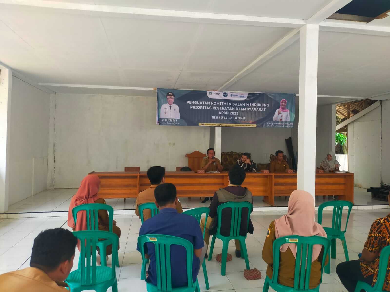 Komisi V DPRD dan Dinkes Banten Sosialisasi Penguatan Komitmen Dalam Prioritas Kesehatan Masyarakat