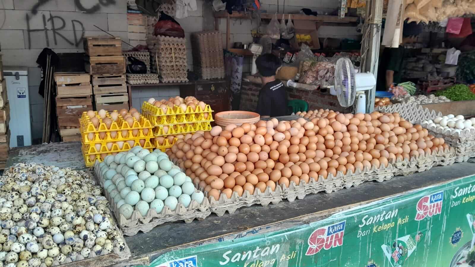 Jelang Akhir Tahun, Harga Telur Ayam Meroket