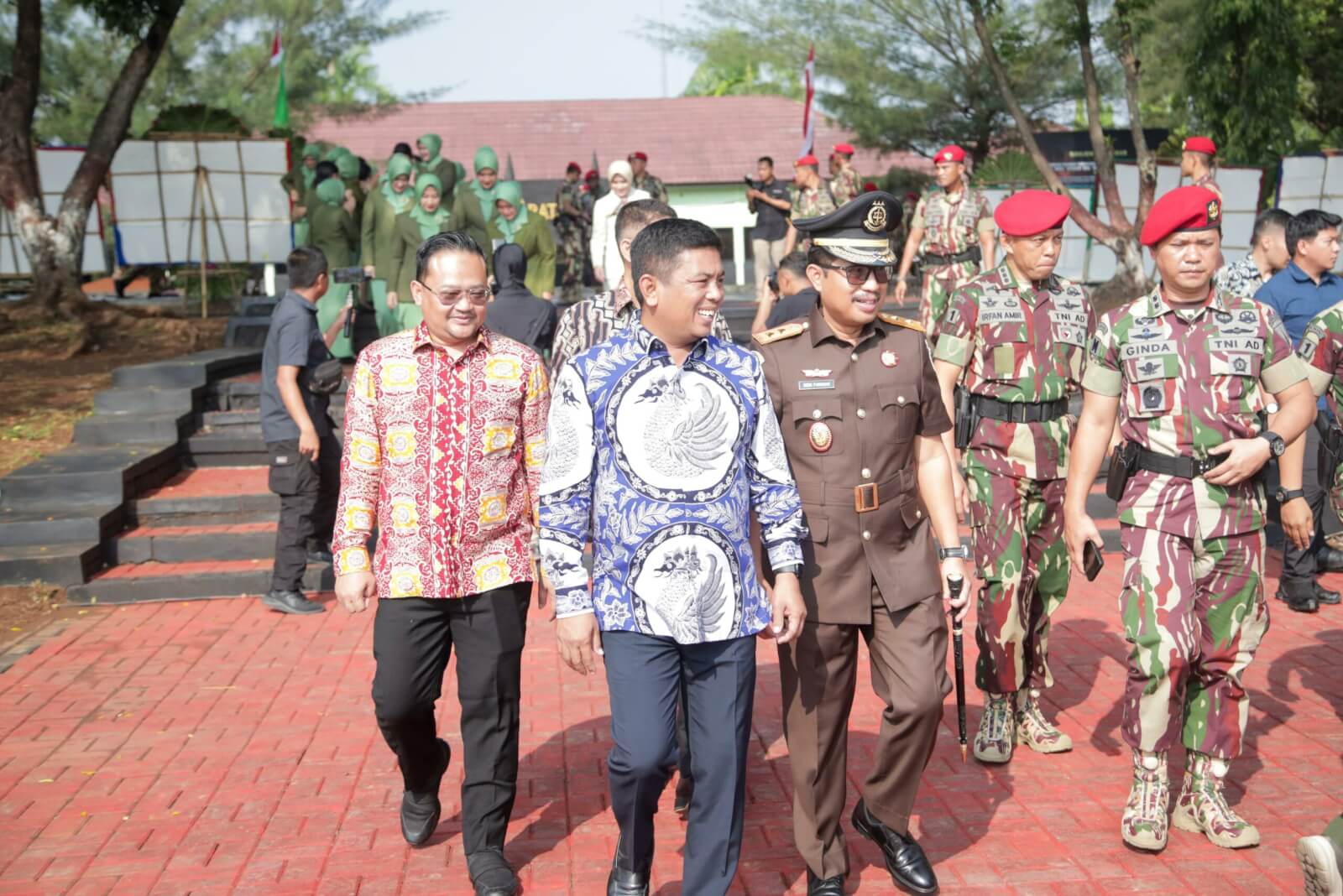 Ketua DPRD Banten Hadiri Serah Terima Jabatan Komandan Grup 1 Kopassus