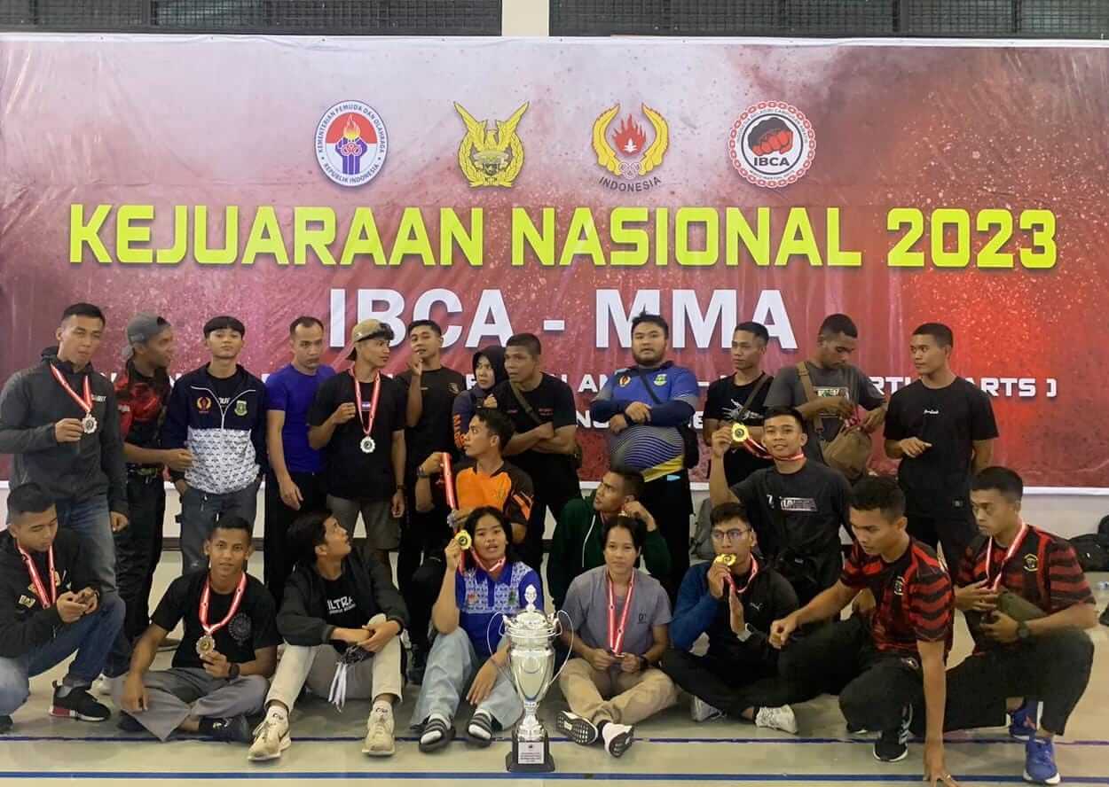 Banten Rebut 19 Medali di Kejurnas IBCA-MMA 2023