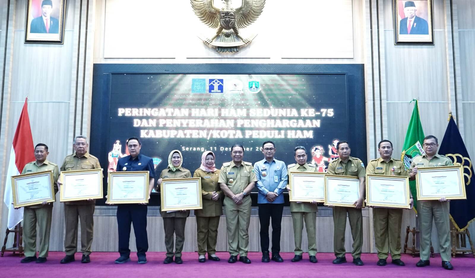 Pemkab Serang Kembali Raih Penghargaan Peduli HAM