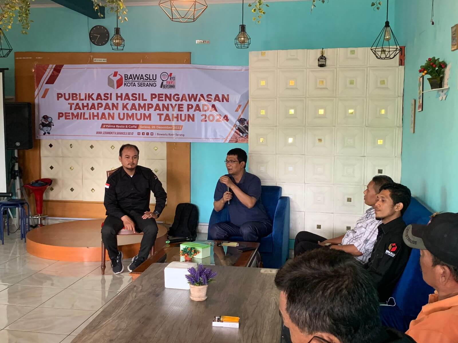 Ada 134 Aktivitas Kampanye, Bawaslu Kota Serang Catat 7 Pelanggaran Administrasi