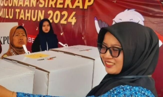 Pemungutan dan Penghitungan Suara Pemilu 2024 Disimulasikan