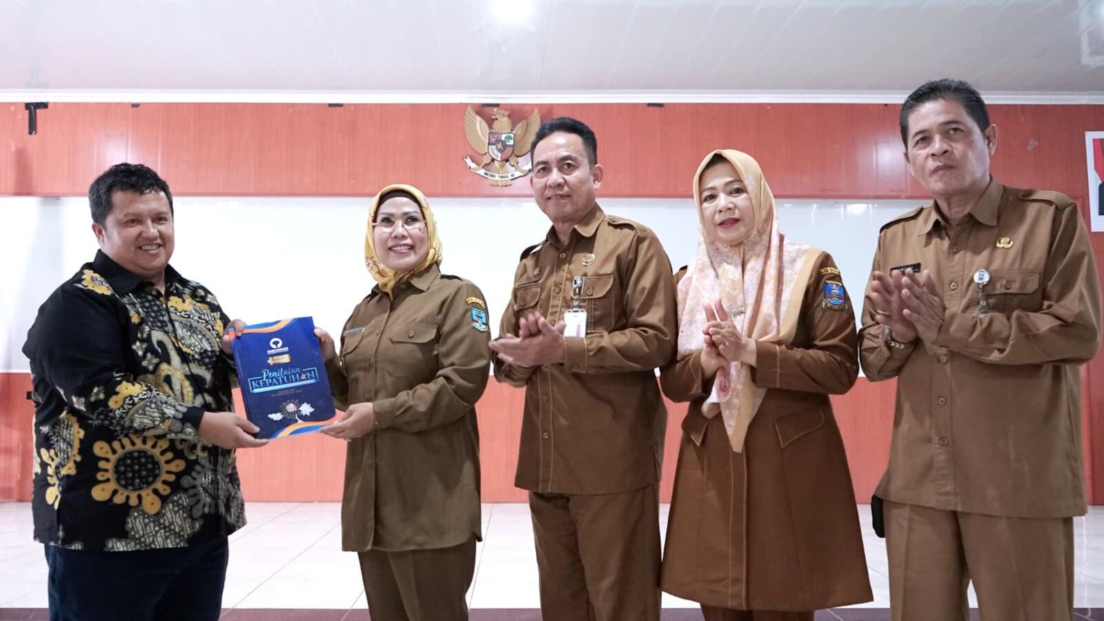 Penilaian Ombudsman : Pemkab Serang Raih Kategori A Kepatuhan Standar Pelayanan Publik