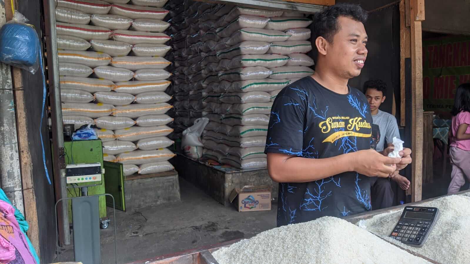 Di Kota Serang Harga Beras dan Telur Merangkak Naik