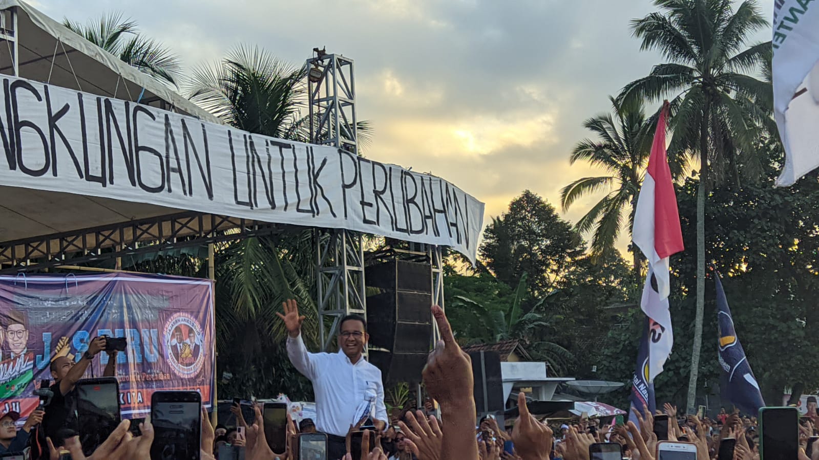 Kampanye di Kabupaten Serang, Anies Ingin Benahi Tata Niaga Pangan