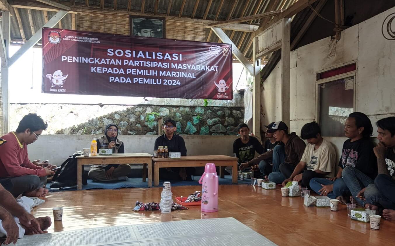 Pemilu Bagi Komunitas Jalananan di Tangerang Selatan
