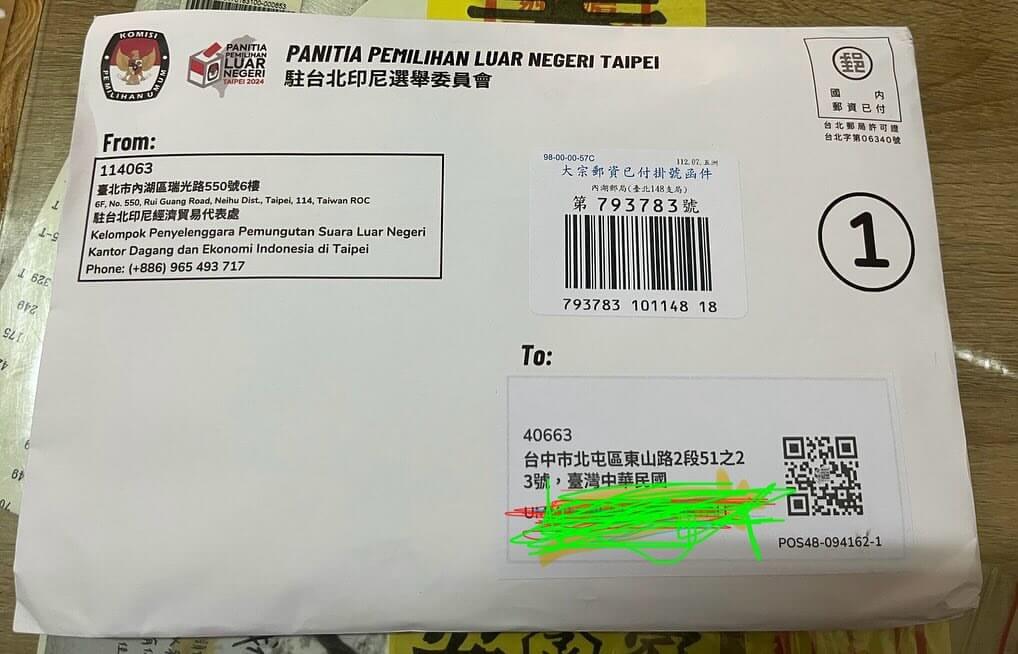 Distribusi Surat Suara Pemilu Indonesia di Luar Negeri, Banyak Pekerja Migran Dapat Surat Suara Lebih dari Satu