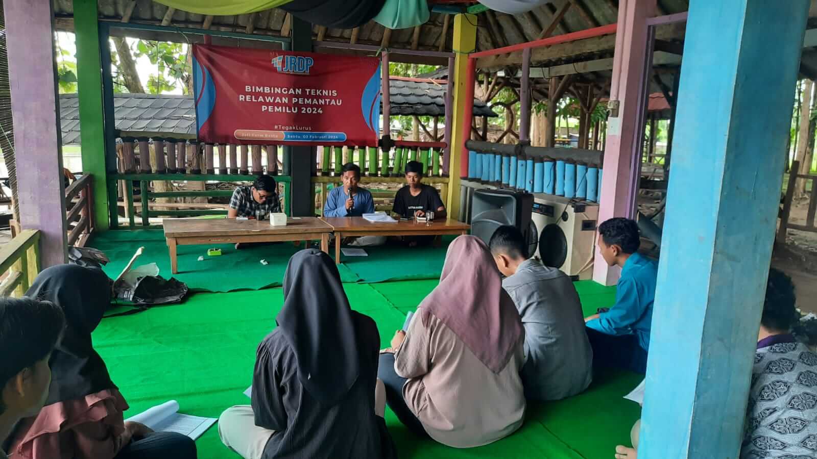 Jelang Hari Pemungutan Suara, Relawan JRDP Ikuti Bimtek Pemantauan Pemilu 2024