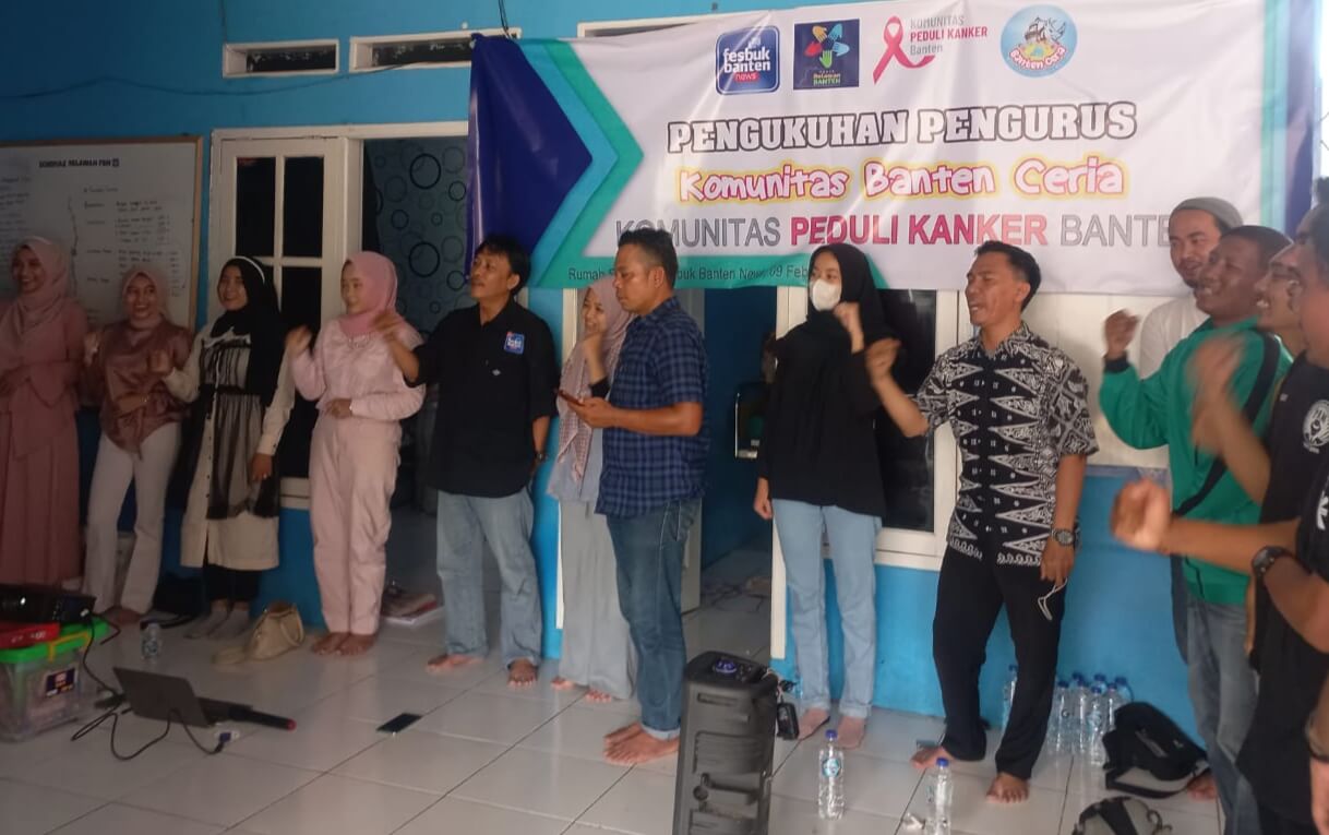 Komunitas Peduli Kanker Banten dan Banten Ceria Resmi Dikukuhkan