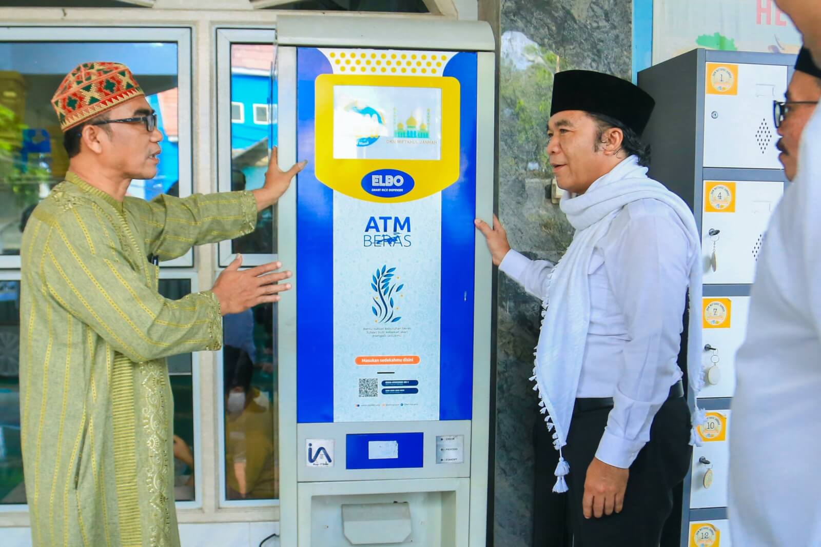 Safari Ramadhan di Tangsel, Al Muktabar Apresiasi Keberadaan ATM Beras