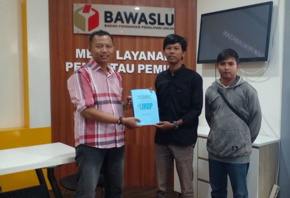 JRDP Serahkan Laporan Hasil Pemantauan Pemilu 2024 ke Bawaslu