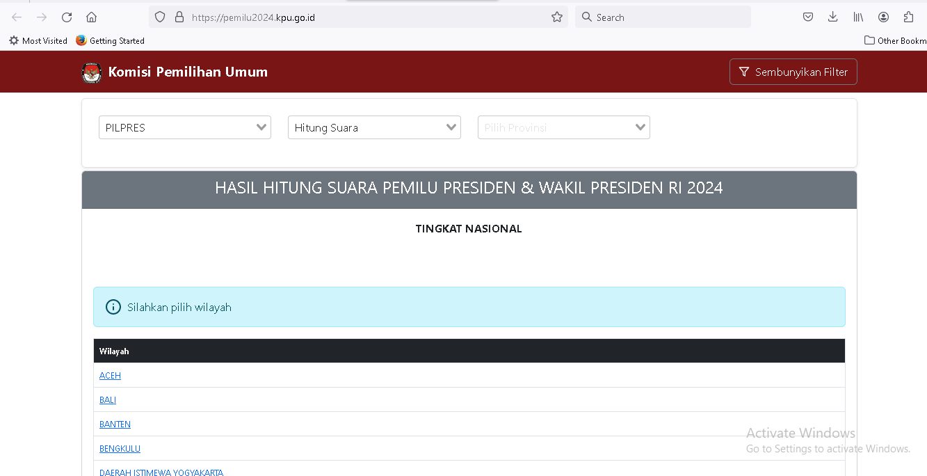 Hapus Tampilan Grafik Perolehan Suara Pemilu 2024, Pengamat Desak Sirekap di Audit
