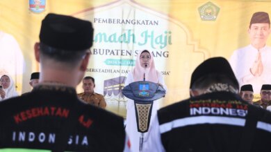 Jemaah Haji Kabupaten Serang Diberangkatkan ke Mekkah