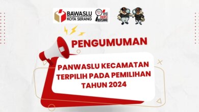 Panwascam Terpilih Untuk Pilkada 2024 Diumumkan, Ini Daftarnya