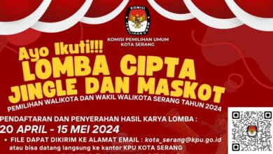 Desain Maskot dan Jingle Pilkada Kota Serang 2024 Masuk Penjurian