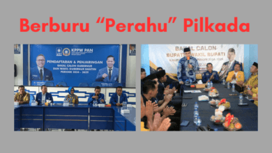 Airin dan Andika Berburu Perahu Pilkada  