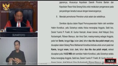 MK Kabulkan Gugatan Partai Demokrat, KPU Harus Sandingkan C Hasil dan D Hasil DPR RI di 120 TPS Dapil Banten 2